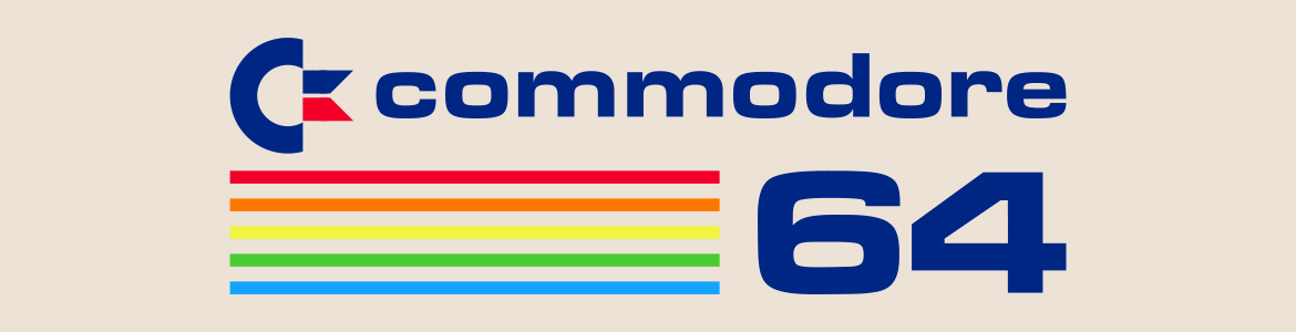 Logga för datorn Commodore 64